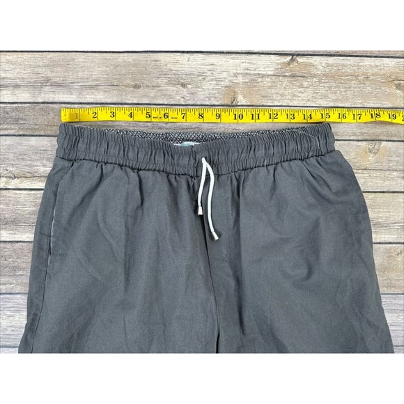 Jimmy Stuart Australia Bahamas Linen Cotton Shorts Mens Size L Gray Pockets - Picture 8 of 13